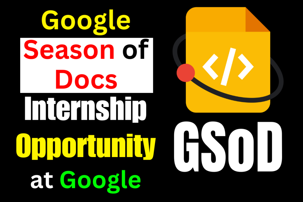 Google Season of Docs