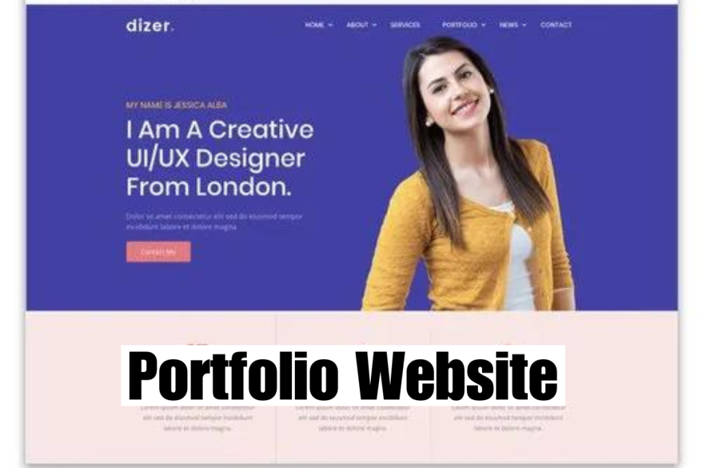 portfolio website