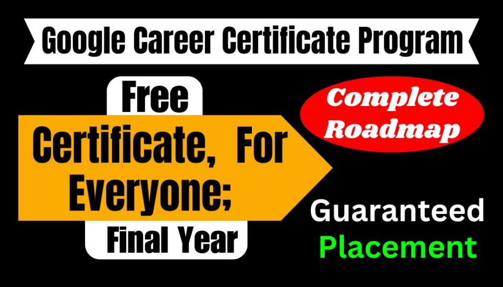 Google Career Certificate Program