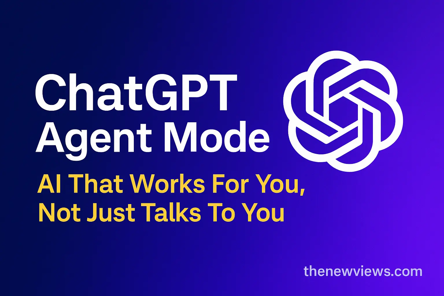 ChatGPT Agent Mode