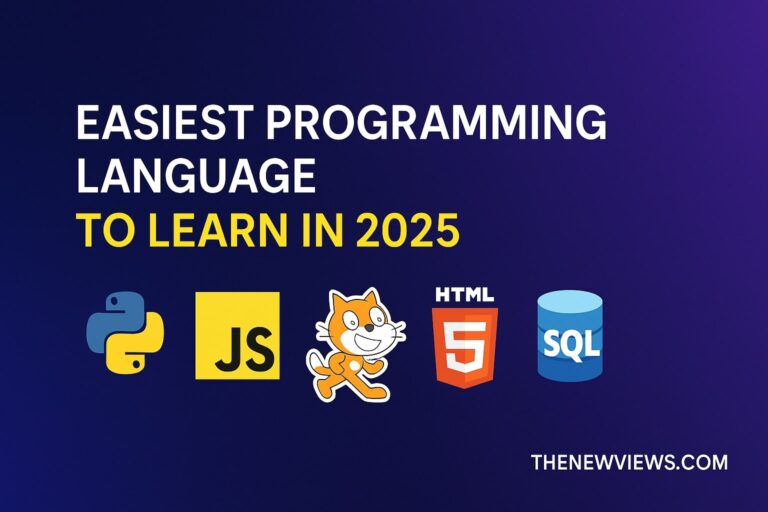 Easiest Programming Language to learn in 2025