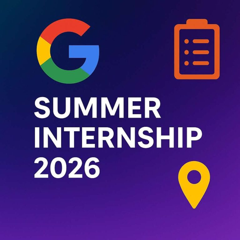 Google summer internship