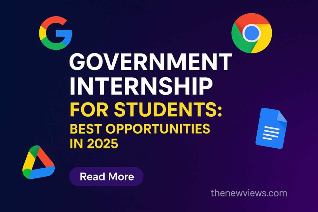Government Internship For Student