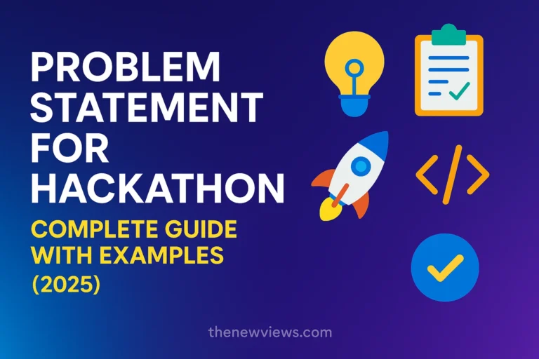 Problem Statement for Hackathon