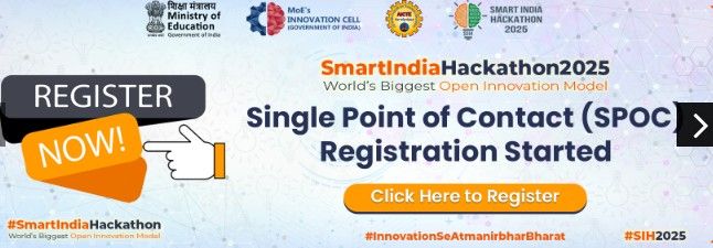 Registration For Smart India Hackathon