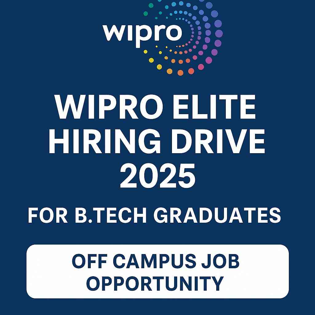 Wipro Elite Exclusive Hiring