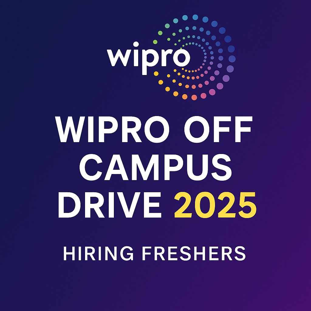 Wipro Off Campus Drive
