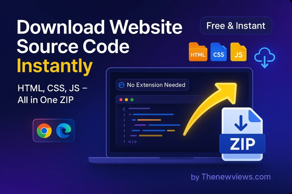 any website source code downloader