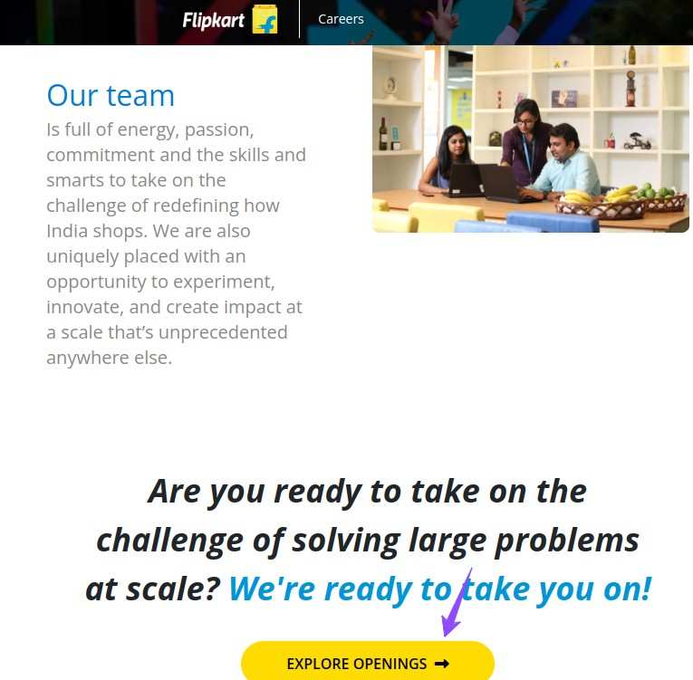 Flipkart Internship Openings