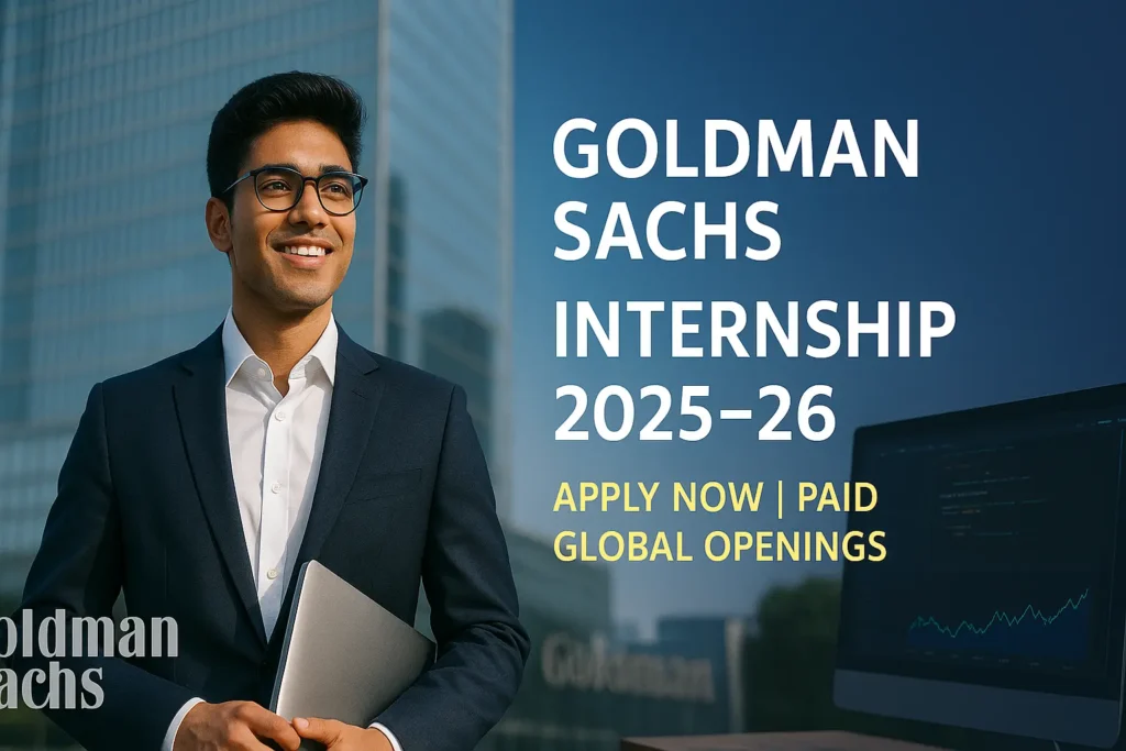 Goldman Sachs Internship