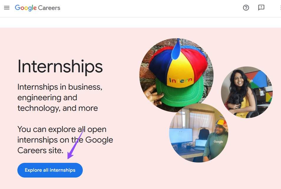 Internship at Google