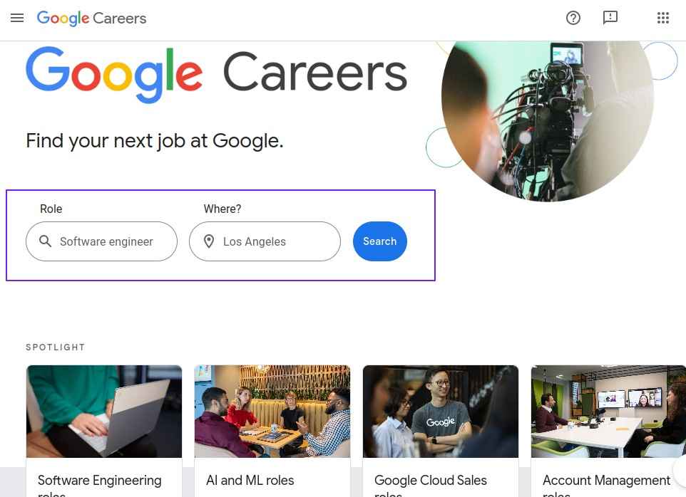 Internship at Google