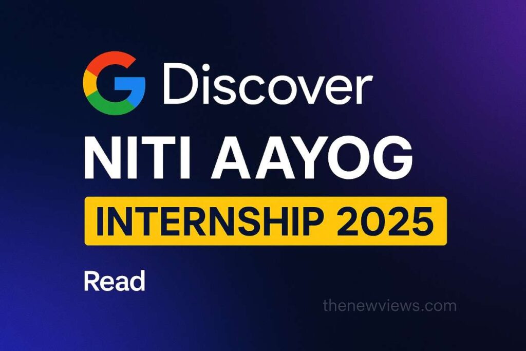 NITI Aayog Internship